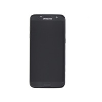Display Samsung Galaxy S7 Edge G935 cu Touchscreen si Rama, Original Service Pack, Negru