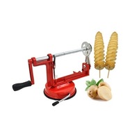 dispozitiv pentru taiat cartofi sau diverse fructe sau legume in spirala ideal pentru facut chipsuri imagen 0_1_0