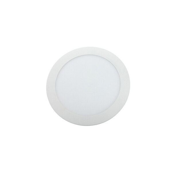 Spot LED integrat Ultra Bright, 6W, 540 lm, lumina neutra, incastrabil, rotund, Alb
