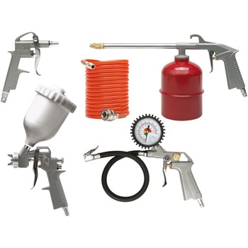 Kit pentru vopsit VOREL, aer comprimat, 5 piese Kit pentru vopsit VOREL, aer comprimat, 5 piese