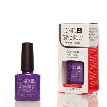 Oja semipermanenta CND Shellac Grape Gum 7.3 ml Oja semipermanenta CND Shellac Grape Gum 7.3 ml