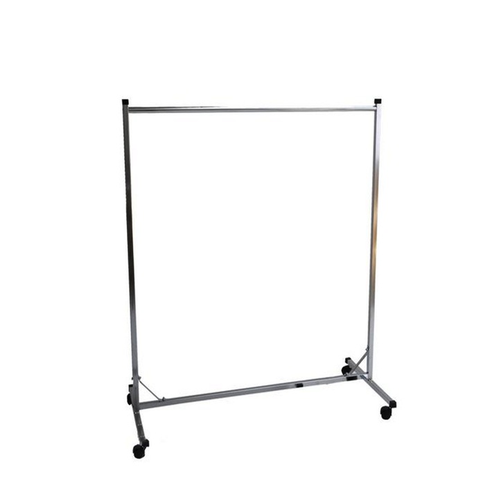 Stender suport metal simplu pentru umerase , cromat ,