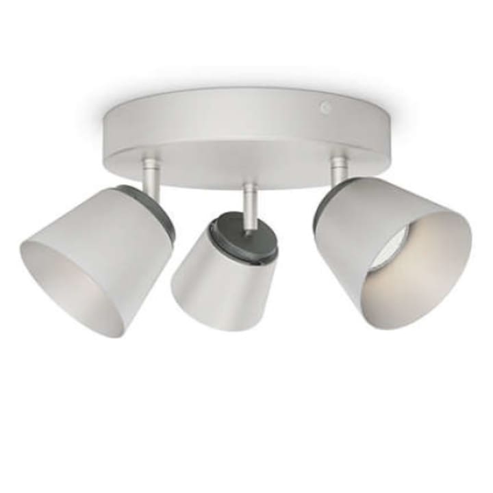 Спот Philips Led, Dender 3x4W, сиво