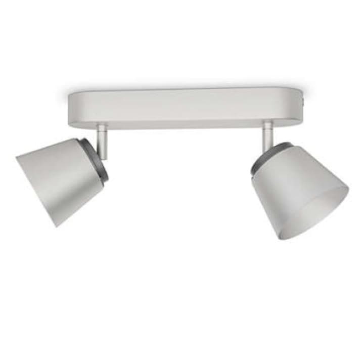 Спот Philips Led, Dender 2x4W, сиво