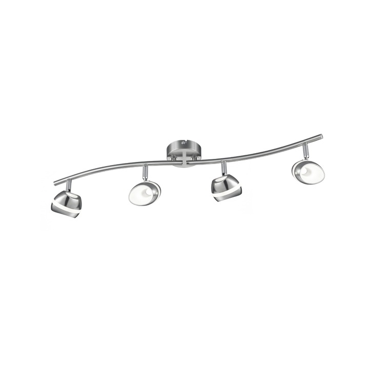 Спот Trio Led, Shark 4x3.5W, инокс