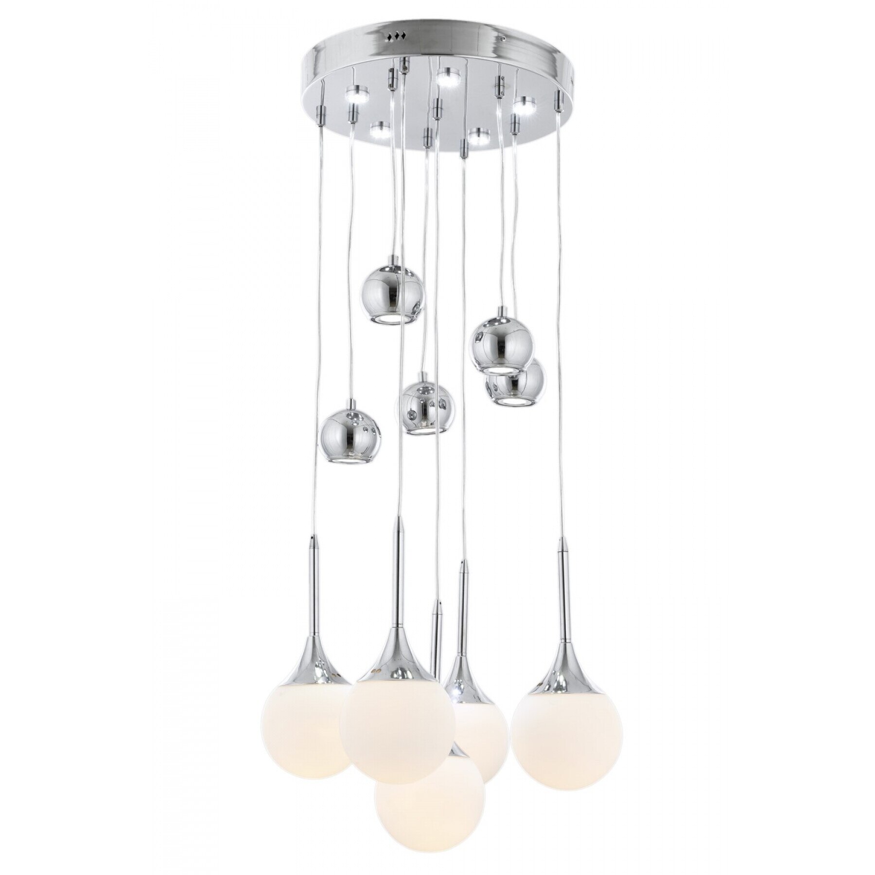 Lustra Avonni AV-1523-5T, 5x 60 W ,E27, Crom