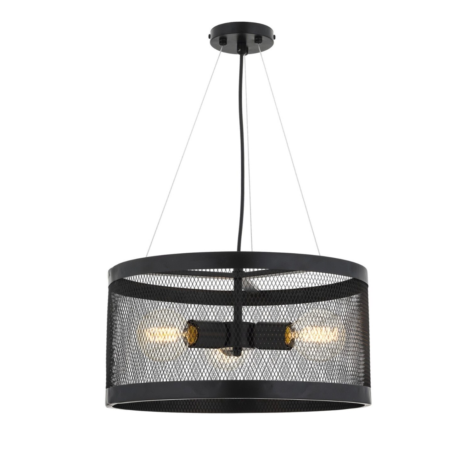 Lustra Avonni , finisaj Negru 3xE27 max60W