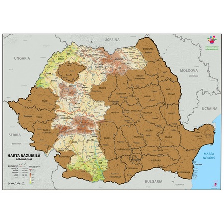 Harta Razuibila A Romaniei Emag Ro