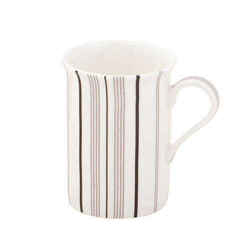 Ceasca de portelan in dungi, Lancaster 972201D, 300 ml
