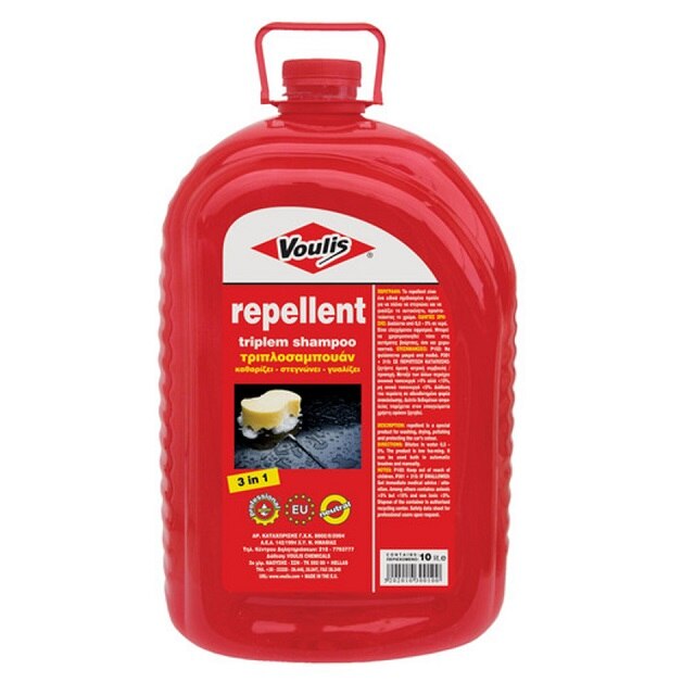 Sampon auto,Voulis, Repellent, 10 L