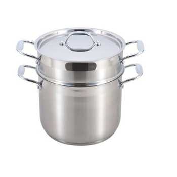 Oala de gatit cu aburi - Capacitate 7 L + Set cutite 3 piese Oala de gatit cu aburi - Capacitate 7 L + Set cutite 3 piese