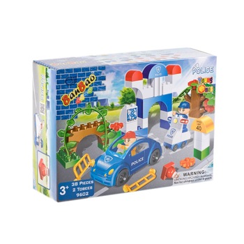 BanBao Set constructie Politie Young BanBao Set constructie Politie Young