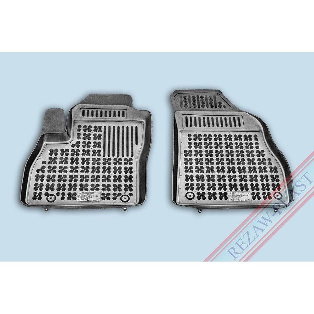 Covoare / Covorase cauciuc PEUGEOT Bipper Cargo 2007-prezent (Rand 1) presuri stil tip tavita Rezaw