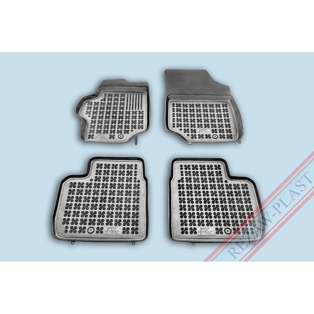 Covoare / Covorase cauciuc CITROEN C-Elysee II 2013-prezent presuri stil tip tavita Rezaw