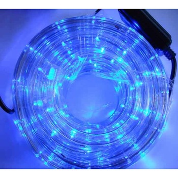 Instalatie Rola LED 10 m furtun luminos albastru + controller inclus / instalatie de craciun Sdx Market® Instalatie Rola LED 10 m furtun luminos albastru + controller inclus / instalatie de craciun Sdx Market®