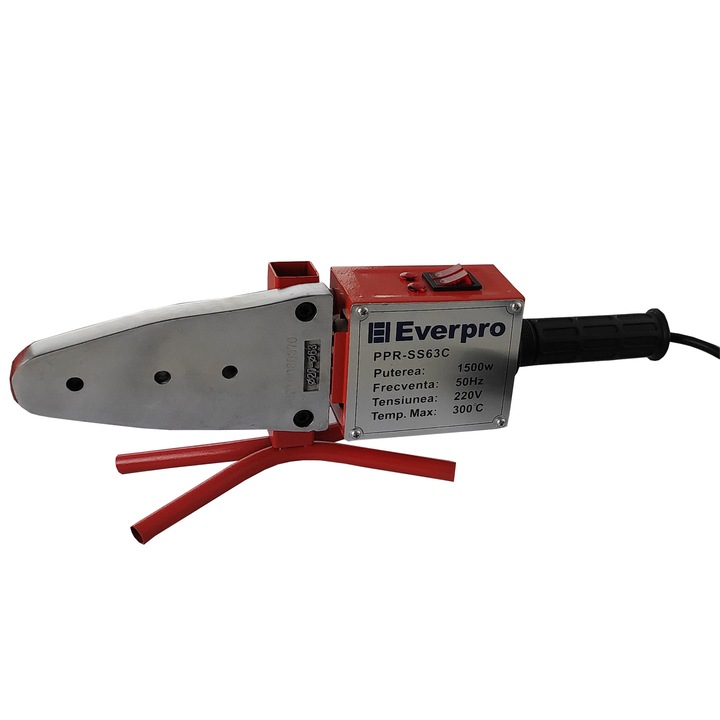 Everpower PPR 63C csőhegesztő készlet