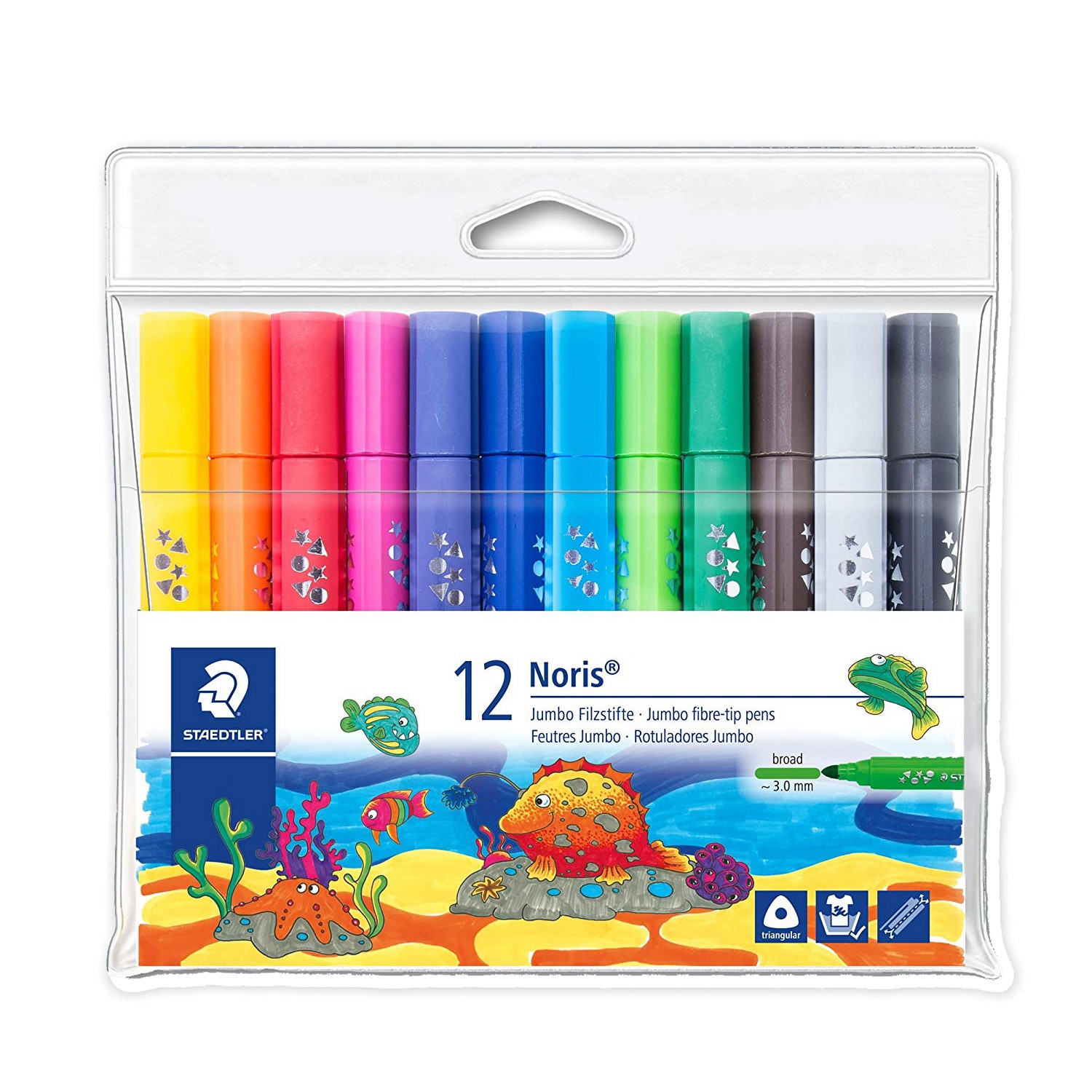 Carioca Staedtler noris 3MM 12culori/set ST-328-B-WP12
