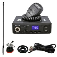 pachet statie cb avanti alpha pro-version  antena radio sirio t327  adaptor sirio mag-dv  suport prindere fixa pe portbagaj imagen 46_0_
0