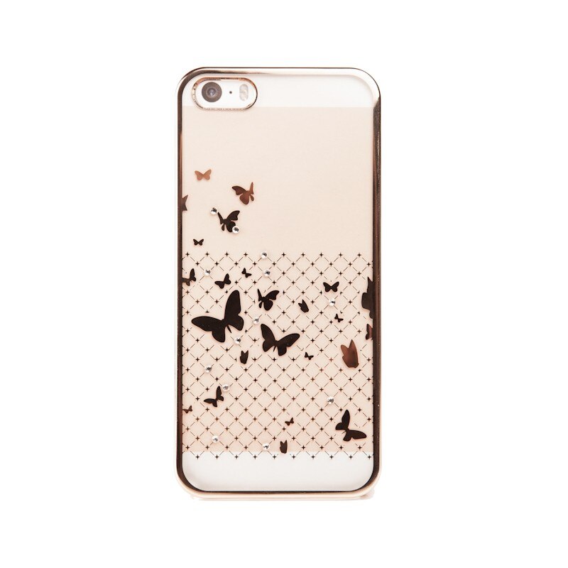 Capac protectie spate Cellara, pentru iPhone 5/5S, colectia Fluturi, design