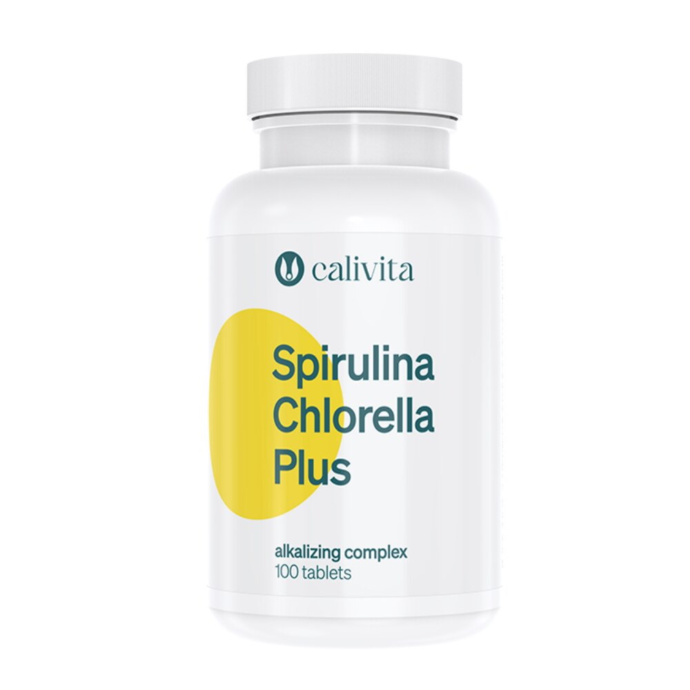 Spirulina Chlorella Plus 100tbl CaliVita eMAG.ro