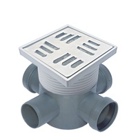 sifon pardoseala cu 3 intrari de 50 cu iesire laterala de 50cu inaltator 110x110cu gratar inox imagen 16_0_
0