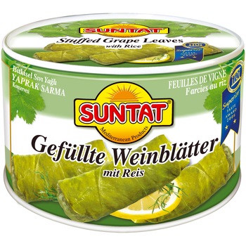 Sarmalute in foi de vita cu orez Suntat, 400g Sarmalute in foi de vita cu orez Suntat, 400g