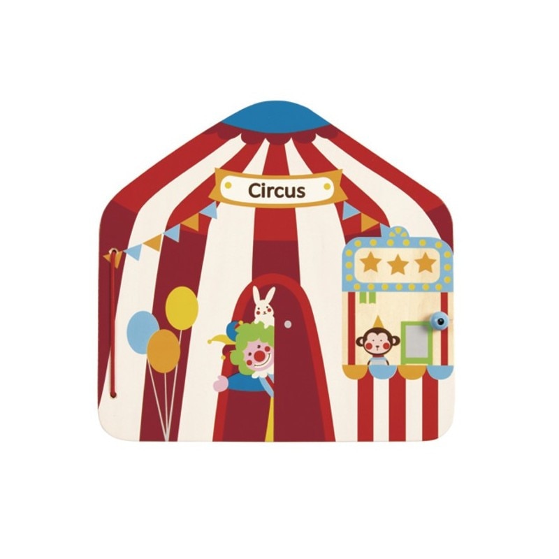 Marele Circ - carticica magnetica HAPE