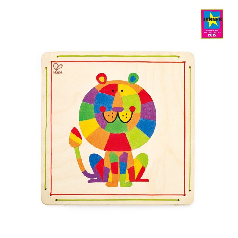 Regele Junglei - arta cu nisip - HAPE