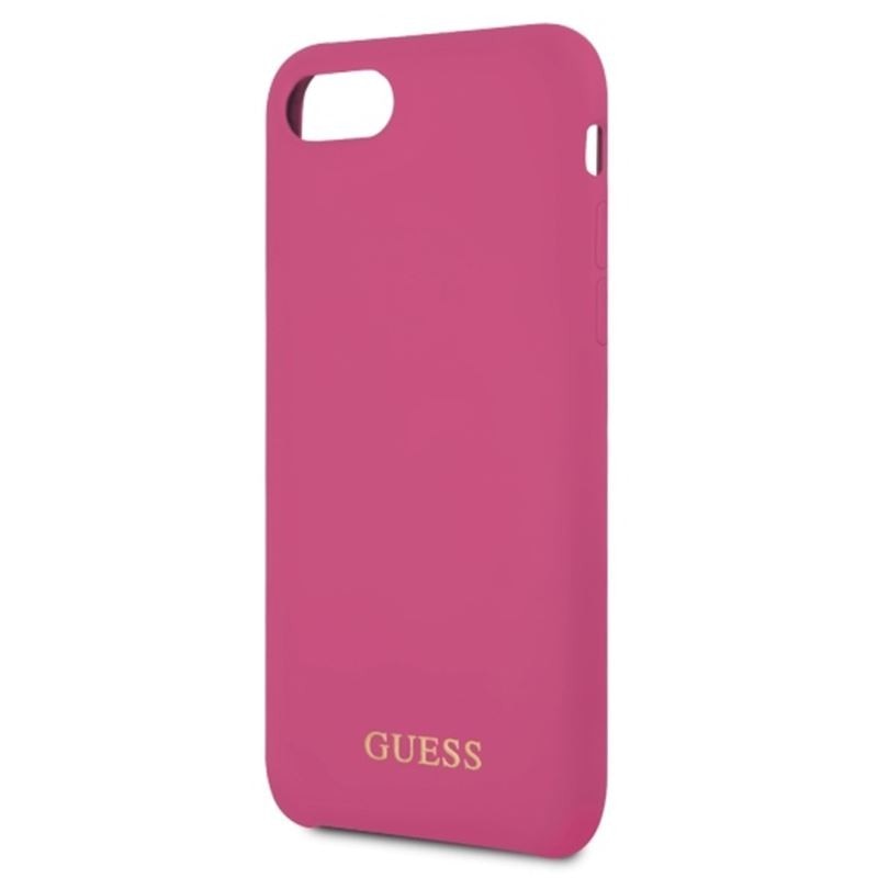 Husa de protectie Guess, Silicon, Iphone 7/8, Roz