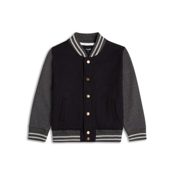 Jacheta vatuita Baieti, Riot Club, Negru/Gri inchis, 6-7 ani Jacheta vatuita Baieti, Riot Club, Negru/Gri inchis, 6-7 ani