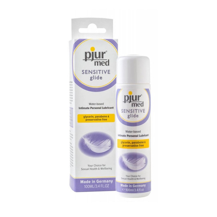 Pjur med síkosító, vízbázisú, parabénmentes, glicerinmentes, 100 ml