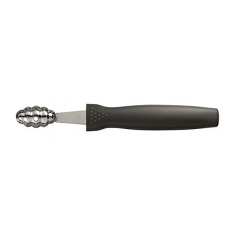 Cutit pentru scobit pepene, oval, canelat, uz profesional Cutit pentru scobit pepene, oval, canelat, uz profesional