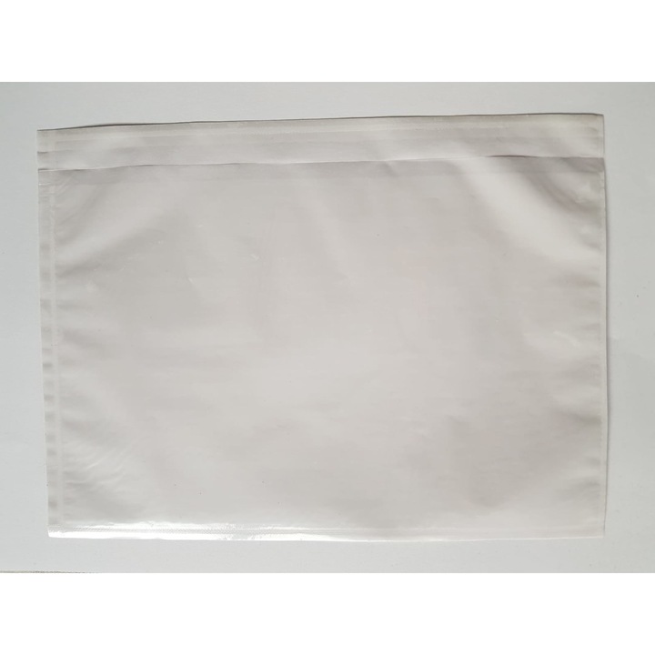 Plicuri Port document C6 - 1000 buc/set, 175x110+15mm transparent