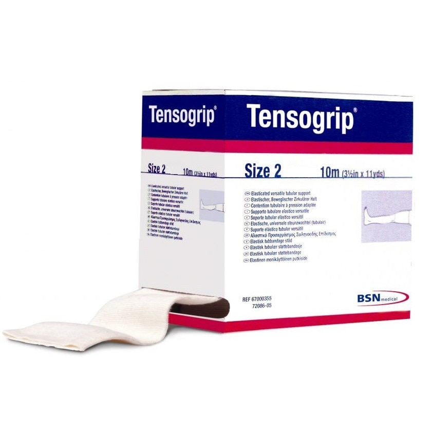 Bandaj tubular elastic pentru compresie si suport Tensogrip, 10cm x 10m