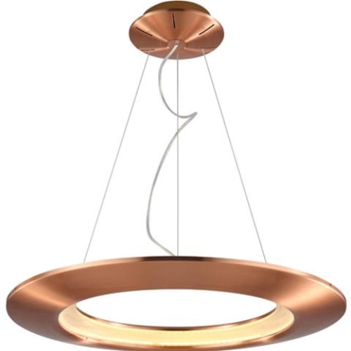 Lustra cu led Concept, 41W, Rotunda , Aramiu ,1500lm ,Lumina Naturala, IP20