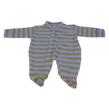 Salopeta din catifea cu maneca lunga , marime 22, multicolor - SAL22-1 Salopeta din catifea cu maneca lunga , marime 22, multicolor - SAL22-1