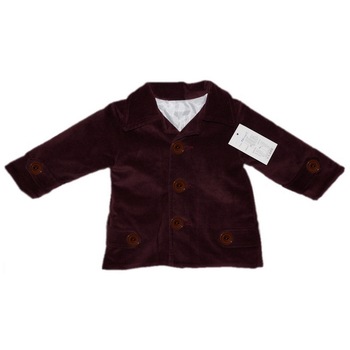 Palton pentru botez baieti, Little Angel, maro, 3-6 luni Palton pentru botez baieti, Little Angel, maro, 3-6 luni