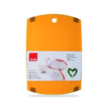 Tocator plastic Ibili Orange 33x23x1,5 cm Tocator plastic Ibili Orange 33x23x1,5 cm