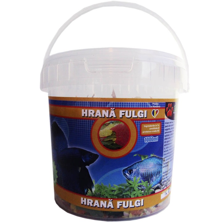 Hrana pentru pesti EXO Fulgi 1000ml