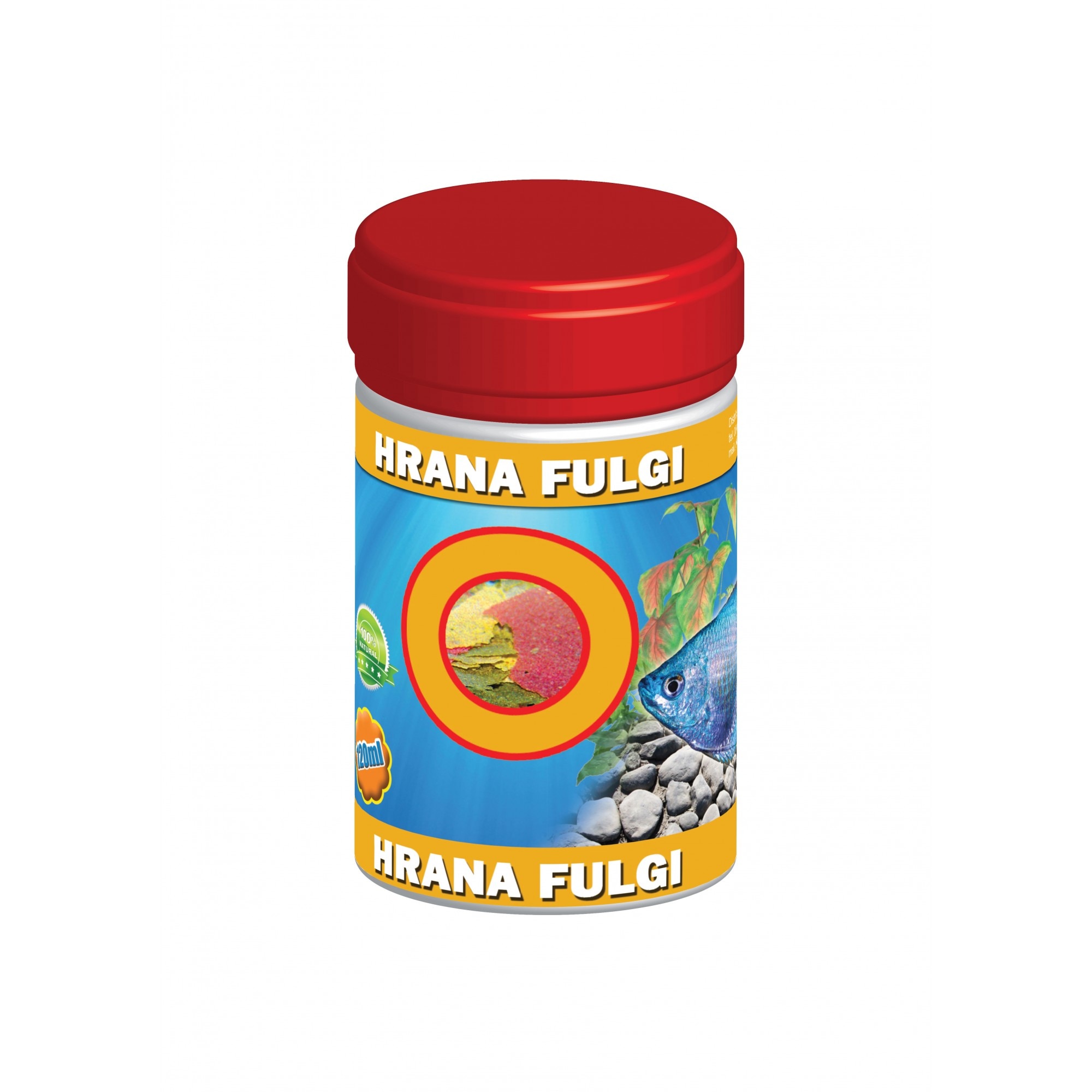 Hrana pentru pesti EXO Fulgi 120ml