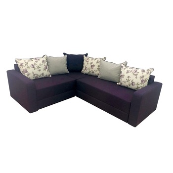 Coltar extensibil Caprice, MobAmbient, Mov, material textil, extensie 140 cm din plasa de arcui tip relaxa, lada de depozitare, 6 perne mari incluse, 275 x 225 cm Coltar extensibil Caprice, MobAmbient, Mov, material textil, extensie 140 cm din plasa de arcui tip relaxa, lada de depozitare, 6 perne mari incluse, 275 x 225 cm