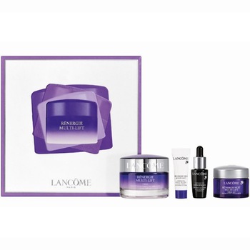 Set Lancome, Renergie Multi Lift, Femei: Crema de zi, 50 + Crema de noapte, 15 ml + Ser Advanced Genifique, 7 ml + Crema pentru ochi Renergie Yeux, 3 ml Set Lancome, Renergie Multi Lift, Femei: Crema de zi, 50 + Crema de noapte, 15 ml + Ser Advanced Genifique, 7 ml + Crema pentru ochi Renergie Yeux, 3 ml