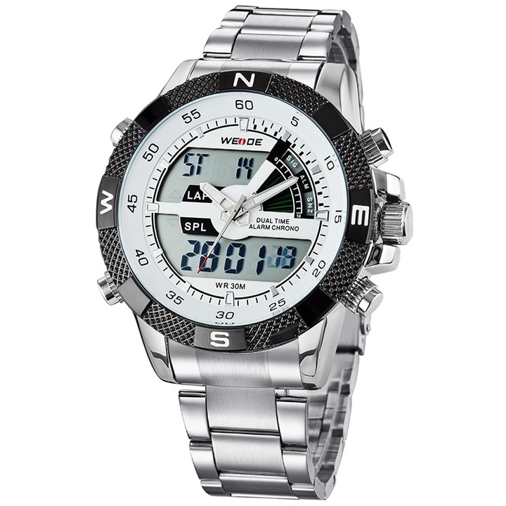 Ceas Weide WH1104-2C alb