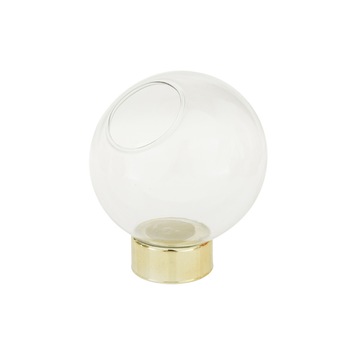 Vaza decorativa YLVA, ZAZUI, sticla, 12 x 12x 13 cm Vaza decorativa YLVA, ZAZUI, sticla, 12 x 12x 13 cm