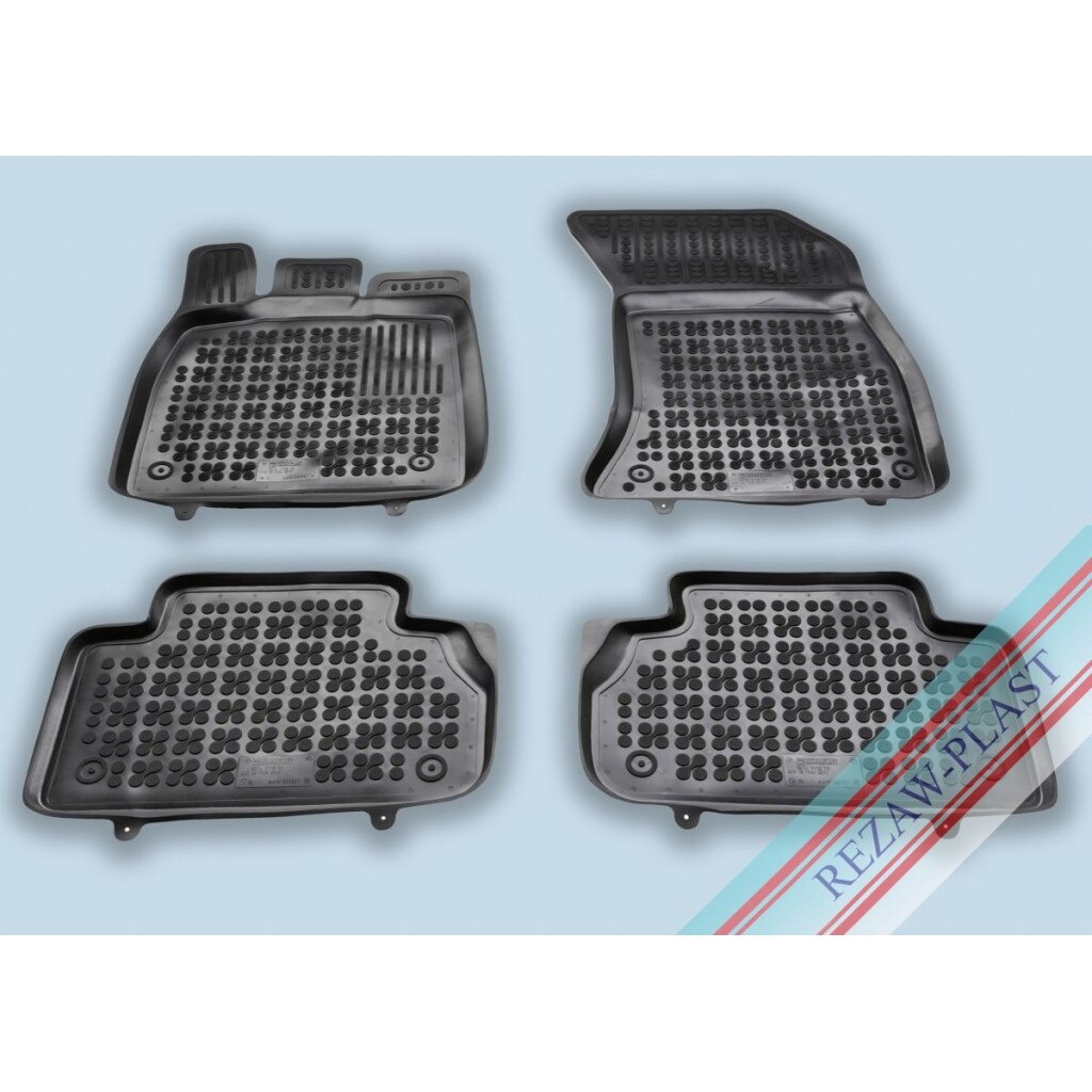 Covoare / Covorase cauciuc AUDI Q5 II 2018-prezent presuri stil tip tavita Rezaw
