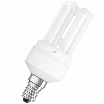 Bec fluorescent OSRAM, 11W, 827 220-240V, E14 Bec fluorescent OSRAM, 11W, 827 220-240V, E14