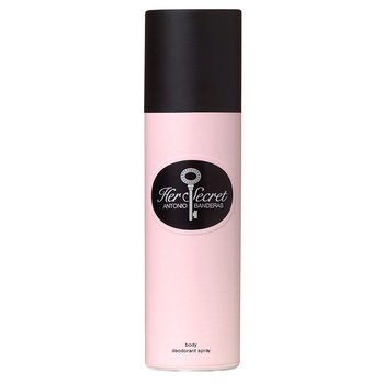 Deodorant spray Antonio Banderas Her Secret, 150 ml Deodorant spray Antonio Banderas Her Secret, 150 ml