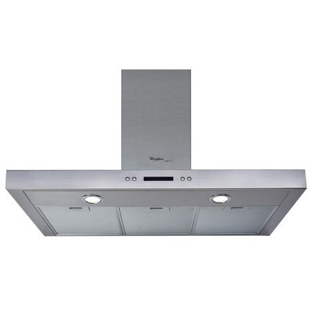 Hota incorporabila semineu Whirlpool AKR 474 IXL, Putere de absorbtie 384 mc/h, 90 cm, 1 Motor, Inox