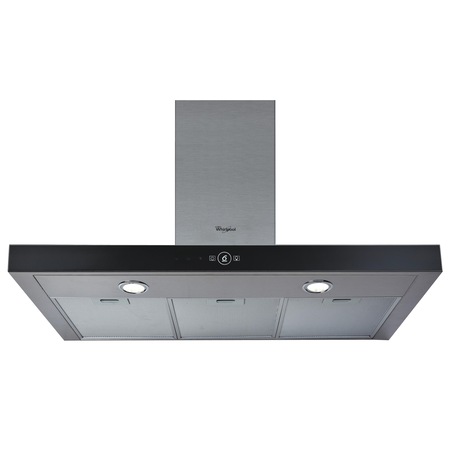 Hota incorporabila decorativa Whirlpool AKR 759 IX, Putere de absorbtie 581mc/h, 90 cm, 1 Motor, Negru