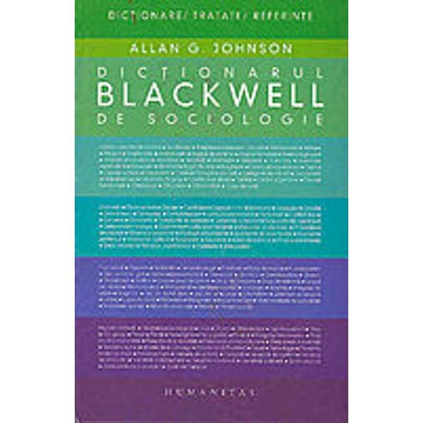 Dictionarul Blackwell de sociologie - Allan G. Johnson